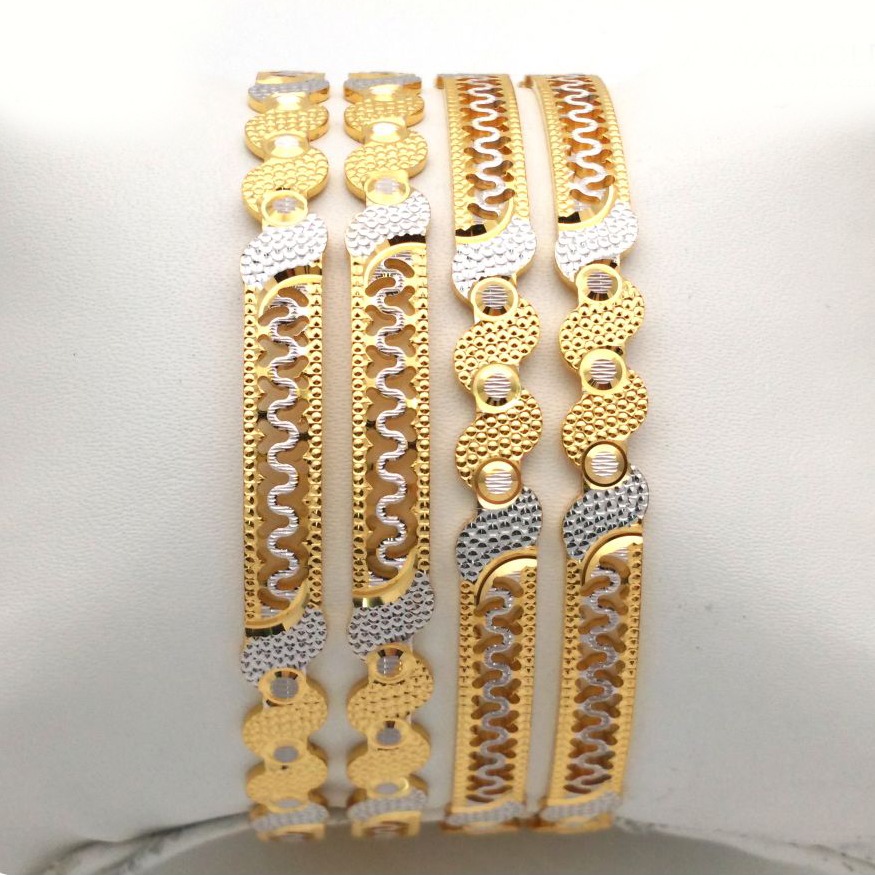 Gold Hallmark Cnc bangle - CP591