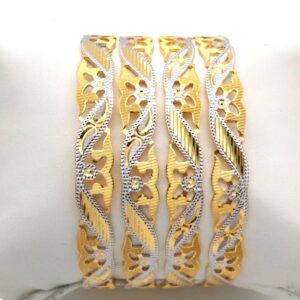 Gold Hallmark Cnc bangle - CP590