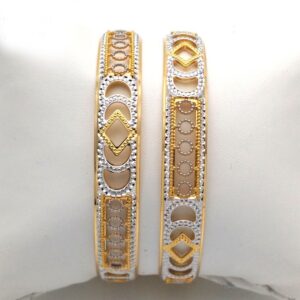 916 CNC POKAL+JALI LASER JOINT BANGLES-CLJ581