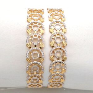Gold Hallmark Cnc bangle - CP566