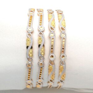 Gold Hallmark CNC bangle - CP560