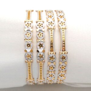 916 gold hallmark cNC bangle-CP559