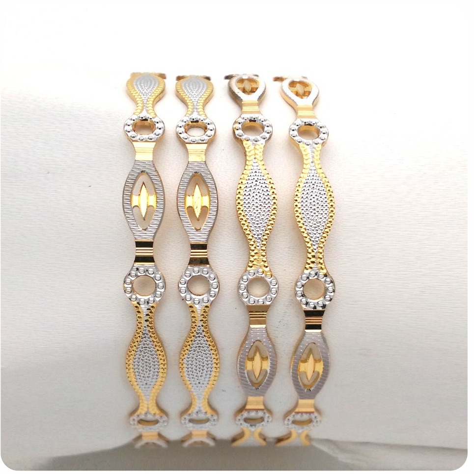 Gold Hallmark Cnc bangle - CP555