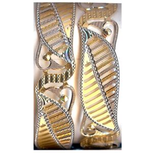 Gold hallmark cNC bangle - cP8007