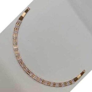 CZ slider necklace