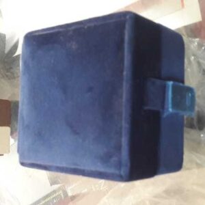 Blue Color Fancy Earrings Box
