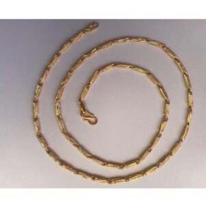 916 Gold Fancy Hollow Chain DC-C005