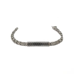 Modern 925 Sterling Silver Bracelet MGA - BRS2427