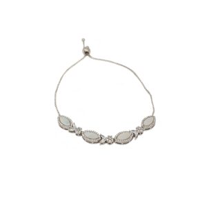 Beautiful MOP Bracelet 925 Sterling Silver MGA - BRS2407