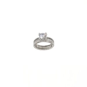 Diamond Unique Ring In 925 Sterling Silver MGA - LRS5335