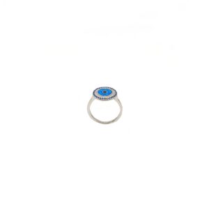 Evil Eye Sterling Silver Ring MGA - LRS5320