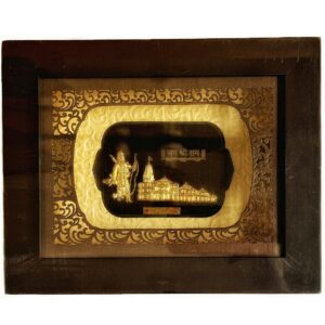 Shree Ram Ayodhya Frame In 24k Gold Foil MGA-AGE0366