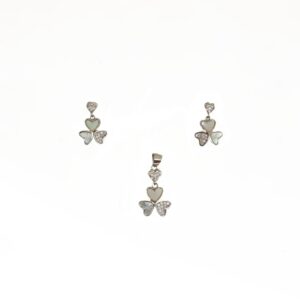 925 Sterling Silver Pendant Set MGA - PTS0280