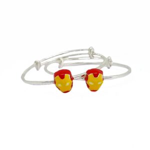 Iron Man Face Kids Kadli In 925 Sterling Silver MGA - KDS2961
