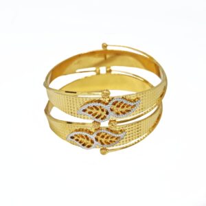1 Gram Gold Forming Bangle MGA - BGE0606