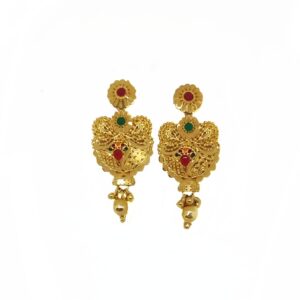 1 Gram Gold Plated Necklace Set MGA - STE0138
