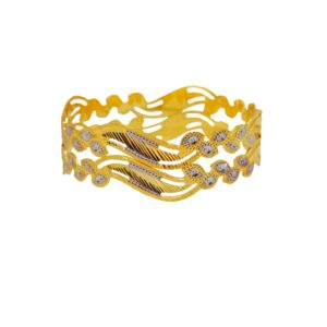 New Collection In 1 Gram Gold Plated Bangle MGA - BGE 0596