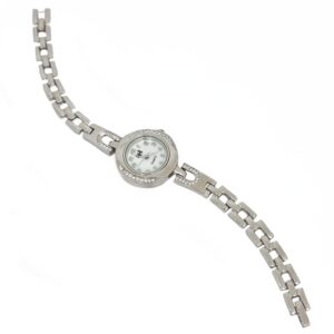Fancy Simple Watch In 925 Sterling Silver MGA - WCS0005