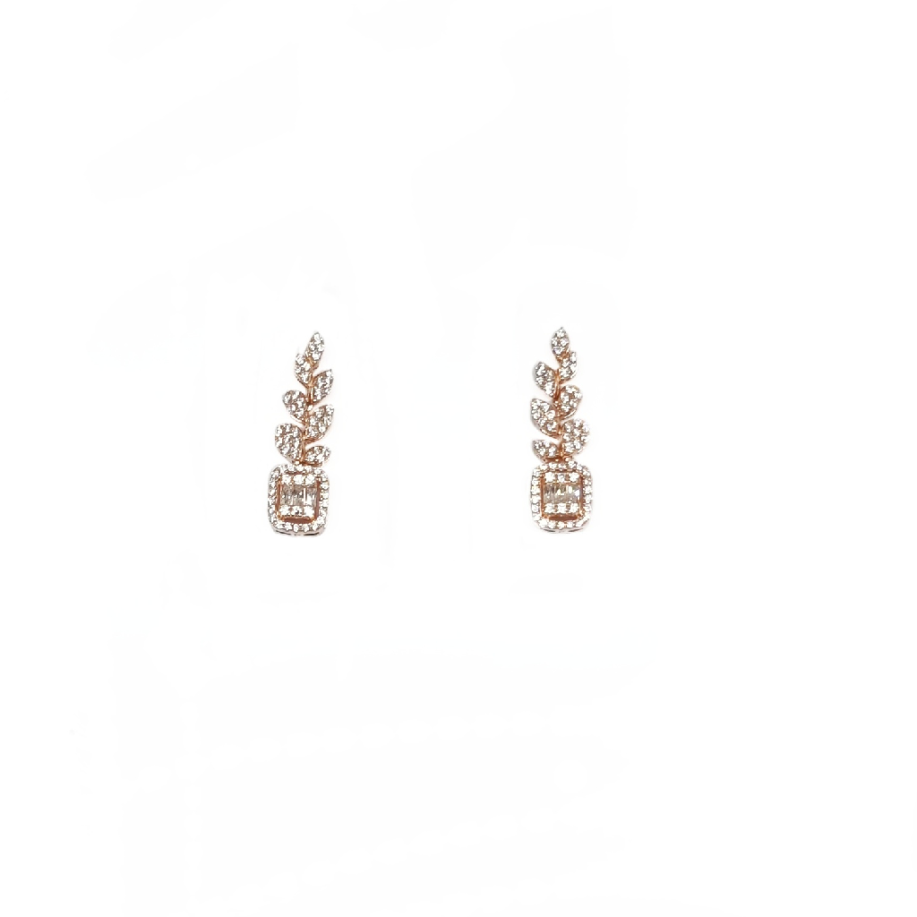 Rose Silver Necklace Set In 925 Sterling Silver MGA - NKS0138