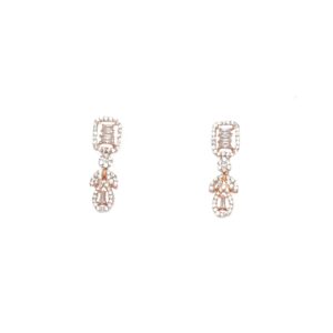 Rose Silver Necklace Set In 925 Sterling Silver MGA - NKS0137