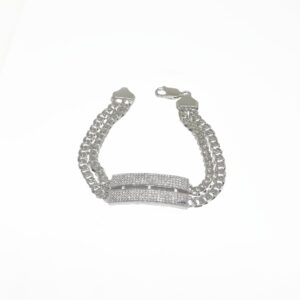 Fancy diamond lucky in 925 sterling silver mga - brs2303