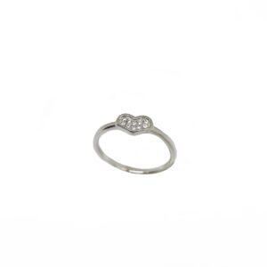 Diamond Heart Ring In 925 Sterling Silver MGA - LRS5117