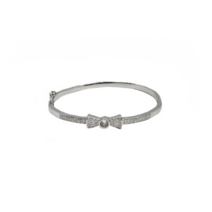 Bow Design Bracelet In 925 Sterling Silver MGA - BRS2313