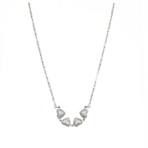 Open & Shut Hearts Pendant Chain In 925 Sterling Silver MGA - CHS2301