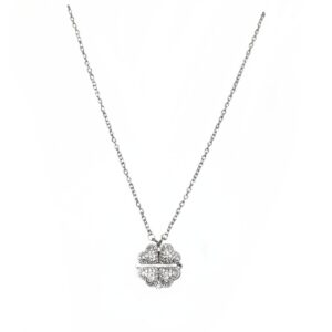 Open & Shut Hearts Pendant Chain In 925 Sterling Silver MGA - CHS2301