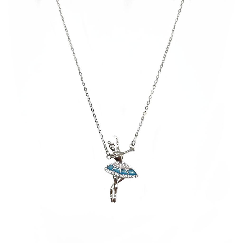 Dancing Barbie Chain pendent In 925 Sterling Silver MGA- CHS2302