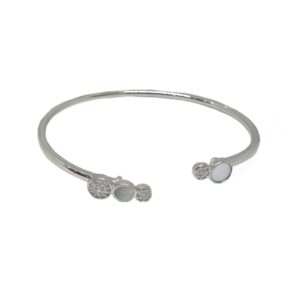 New Modern Fancy Bracelet In 925 Sterling Silver MGA - BRS2275