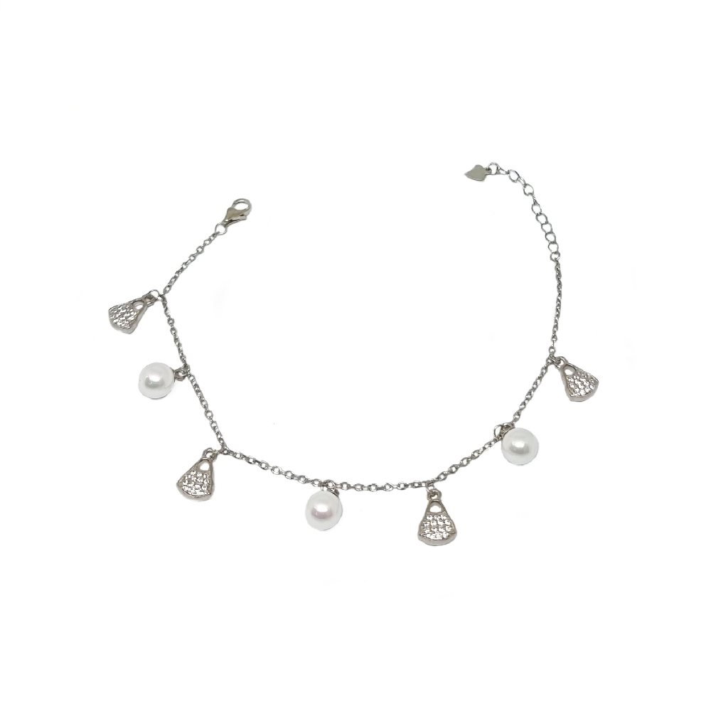 Pearls Bracelet In 925 Sterling Silver MGA - BRS2267
