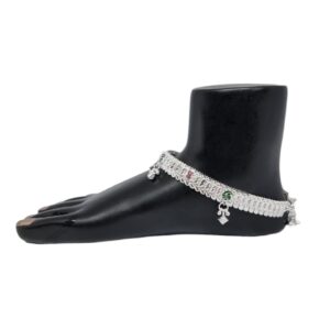 Broad New Payal In Silver MGA - PLS4229