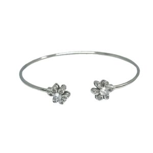 Flower Bracelet In 925 Sterling Silver MGA - BRS2146