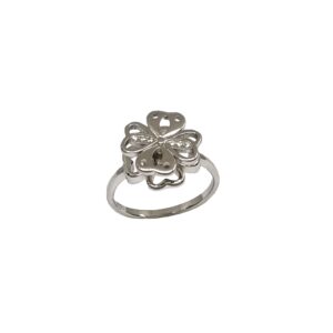 Flower Movable Ring In 925 Sterling Silver MGA - LRS4891