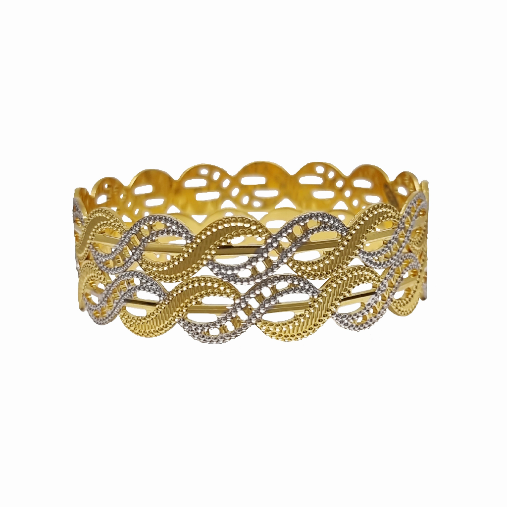 One Gram CNC Machine Work Designer Bangles MGA - BGE0556
