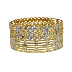One Gram CNC Work Fancy Bangles MGA - BGE0551
