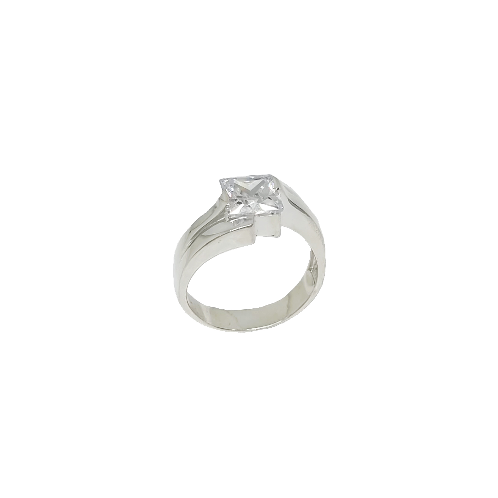One Diamond Proposal Gents Ring In 925 Sterling Silver MGA - GRS2661