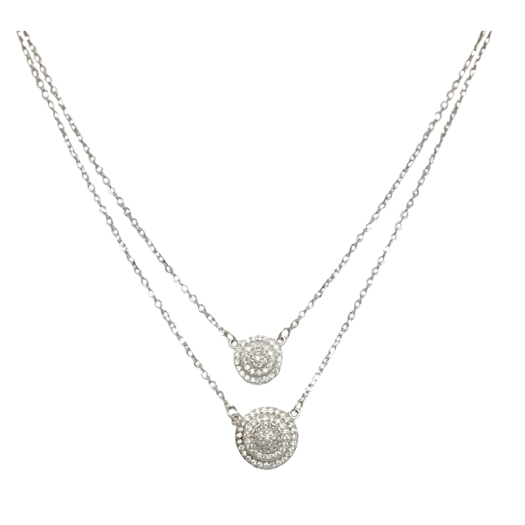 Two Layers Tanmaniya In 925 Sterling Silver MGA - CHS2207