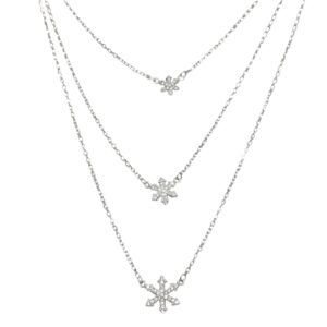 Three Layers Designer Tanmaniya In 925 Sterling Silver MGA - CHS2209