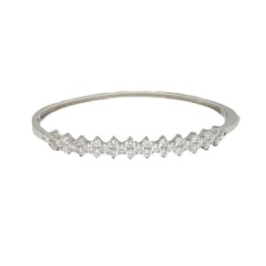 Fancy Diamond Bracelet In 925 Sterling Silver MGA - BRS2118