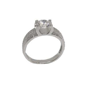 Diamond Proposal Ring In 925 Sterling Silver MGA - LRS4802