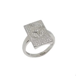 Mercedes Logo Ring In 925 Sterling Silver MGA - GRS2655