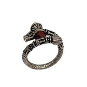 Trishul Ring For Spirituals In 925 Sterling Silver MGA - GRS2355
