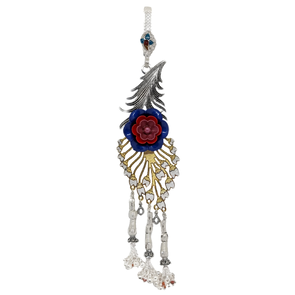 CNC Latest & Tredy Flower Design Silver Juda MGA - JUS0094