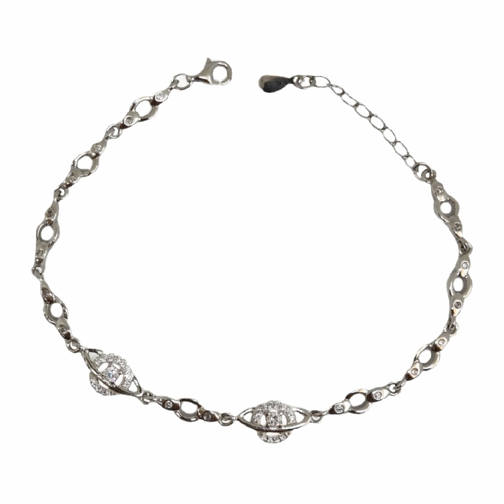 925 Sterling Silver Modern Ladies Bracelet MGA - BLS0049