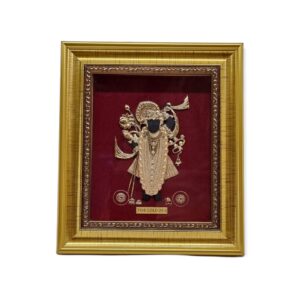 24kt gold shrinathji frame