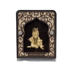 24 Carat Foil Gold Balkrishna Frame MGA - AGE0126