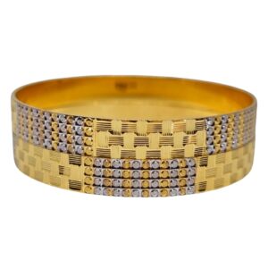 1 Gram Gold Forming Designer Bangles MGA - BGE0523
