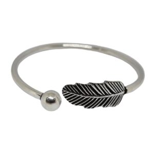 925 Sterling Silver Oxidised Modern Bracelet MGA - BRS1977